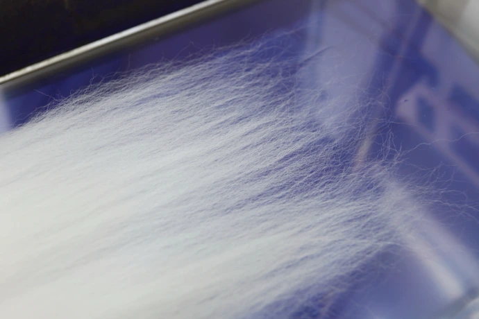 Natural and synthetic fiber raw materials selected for rovalrolls compressed fiber calender roll covers