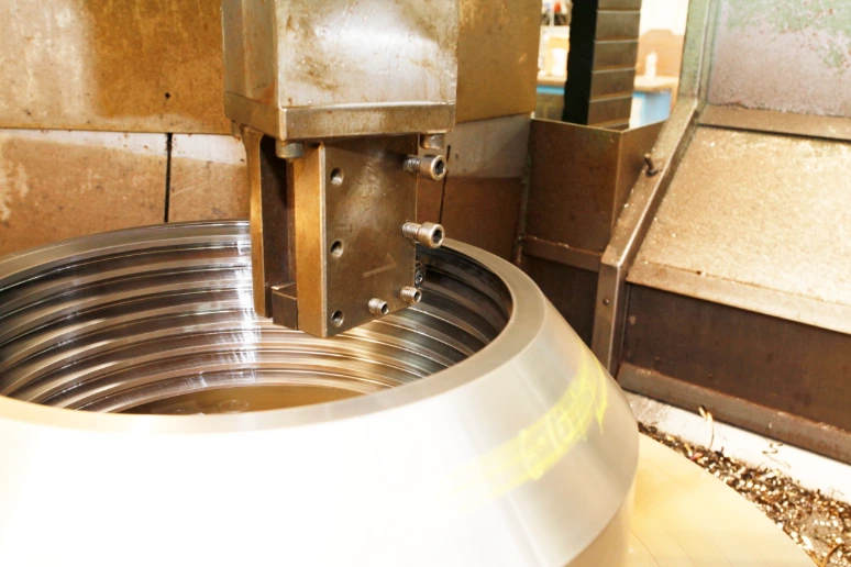 New nut machining at Roval workshop